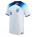 Tanie Strój piłkarski Anglia Raheem Sterling #10 Koszulka Podstawowej MŚ 2022 Krótkie Rękawy